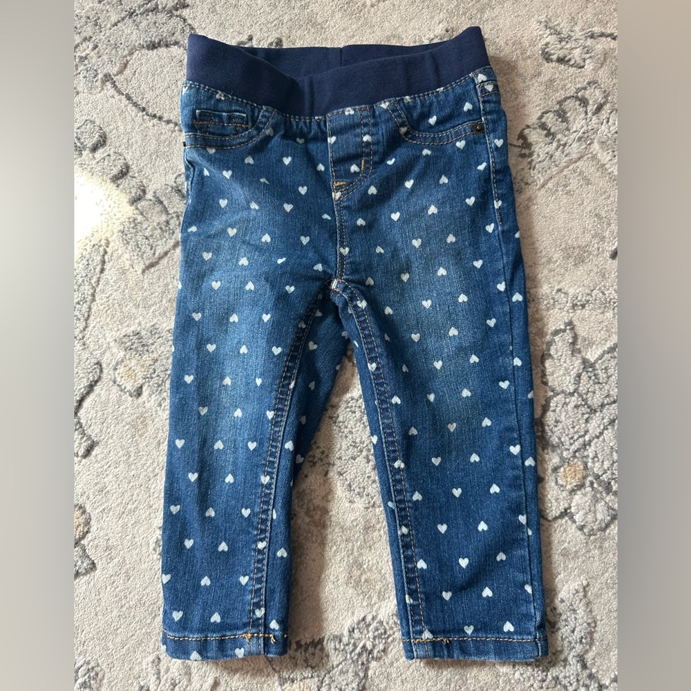 Heart jeans